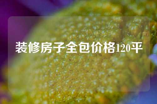 装修房子全包价格120平